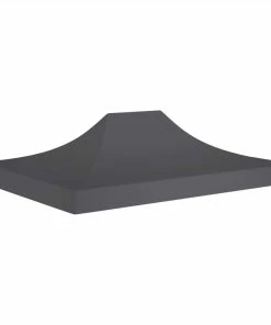 Party Tent Roof 4.5x3 M Anthracite 270 G/m²
