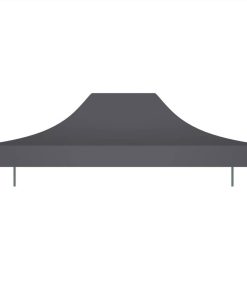 Party Tent Roof 4.5x3 M Anthracite 270 G/m² -Room Party Tent Roof 4 5x3 m Anthracite 270 g m 454792 2