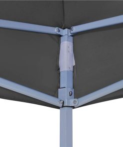 Party Tent Roof 4.5x3 M Anthracite 270 G/m² -Room Party Tent Roof 4 5x3 m Anthracite 270 g m 454792 4
