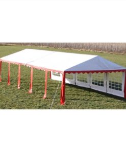 Party Tent Top And Side Panels 10 X 5 M Red & White 5 Party Tent Top And Side Panels 10 X 5 M Red & White -Room Party Tent Top and Side Panels 10 x 5 m Red White 441360 3