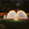 Party Tent With LED And 4 Sidewalls 3.6x3.6x2.3 M Grey&Orange 1 Party Tent With LED And 4 Sidewalls 3.6x3.6x2.3 M Grey&Orange -Room Party Tent with LED and 4 Sidewalls 3 6x3 6x2 3 m Grey Orange 460743 0