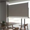 Patio Retractable Side Awning 140 X 300 Cm Grey -Room Patio Retractable Side Awning 140 x 300 cm Grey 440521 0