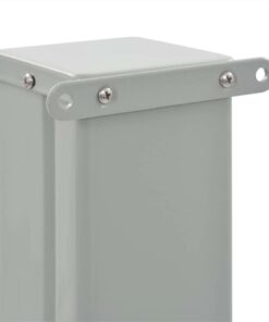 Patio Retractable Side Awning 140 X 300 Cm Grey -Room Patio Retractable Side Awning 140 x 300 cm Grey 440521 5