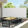 Patio Retractable Side Awning 600x160 Cm Cream 2 Patio Retractable Side Awning 600x160 Cm Cream -Room Patio Retractable Side Awning 600x160 cm Cream 433682 0