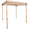 Pergola Bamboo 170x170x220 Cm