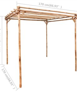 Pergola Bamboo 170x170x220 Cm -Room Pergola Bamboo 170x170x220 cm 492512 3