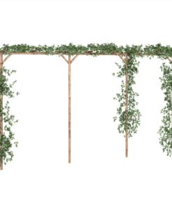 Pergola Bamboo 385x40x205 Cm 4 Pergola Bamboo 385x40x205 Cm -Room Pergola Bamboo 385x40x205 cm 512966 2