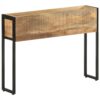Planter 90x20x68 Cm Rough Mango Wood 2 Planter 90x20x68 Cm Rough Mango Wood -Room Planter 90x20x68 cm Rough Mango Wood 438333 0