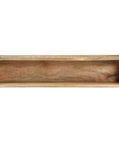 Planter 90x20x68 Cm Rough Mango Wood -Room Planter 90x20x68 cm Rough Mango Wood 438333 3