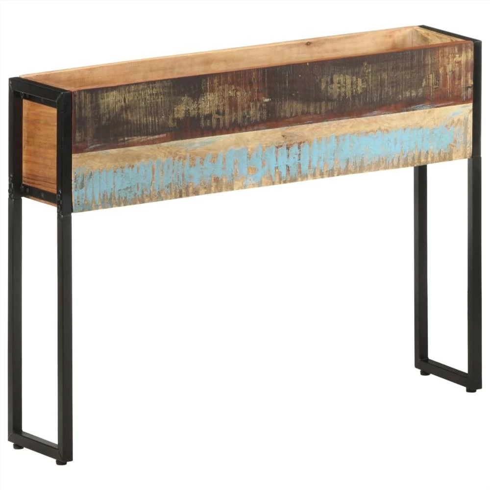 Planter 90x20x68 Cm Solid Reclaimed Wood - Image 6