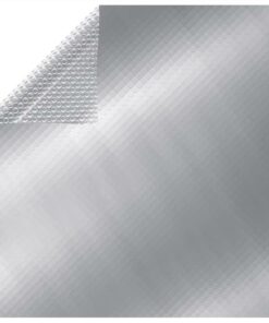 Pool Cover Silver 975x488 Cm PE