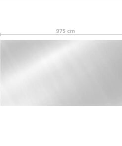 Pool Cover Silver 975x488 Cm PE -Room Pool Cover Silver 975x488 cm PE 466736 4