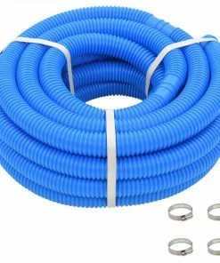 Pool Hose With Clamps Blue 38 Mm12 M