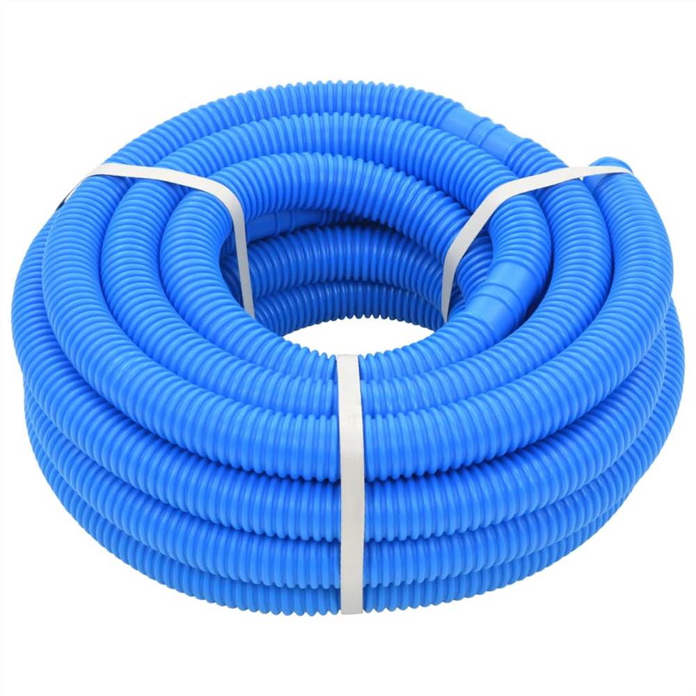 Pool Hose with Clamps Blue 38 mm12 m Pool Hose With Clamps Blue 38 Mm12 M -Room Pool Hose with Clamps Blue 38 mm12 m 452320 1
