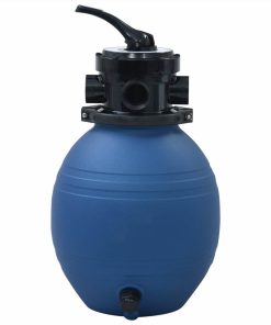 Pool Sand Filter With 4 Position Valve Blue 300 Mm 4 Pool Sand Filter With 4 Position Valve Blue 300 Mm -Room Pool Sand Filter with 4 Position Valve Blue 300 mm 441119 2