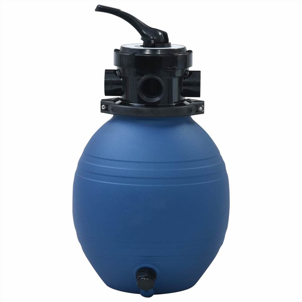 Pool Sand Filter with 4 Position Valve Blue 300 mm Pool Sand Filter With 4 Position Valve Blue 300 Mm -Room Pool Sand Filter with 4 Position Valve Blue 300 mm 441119 2