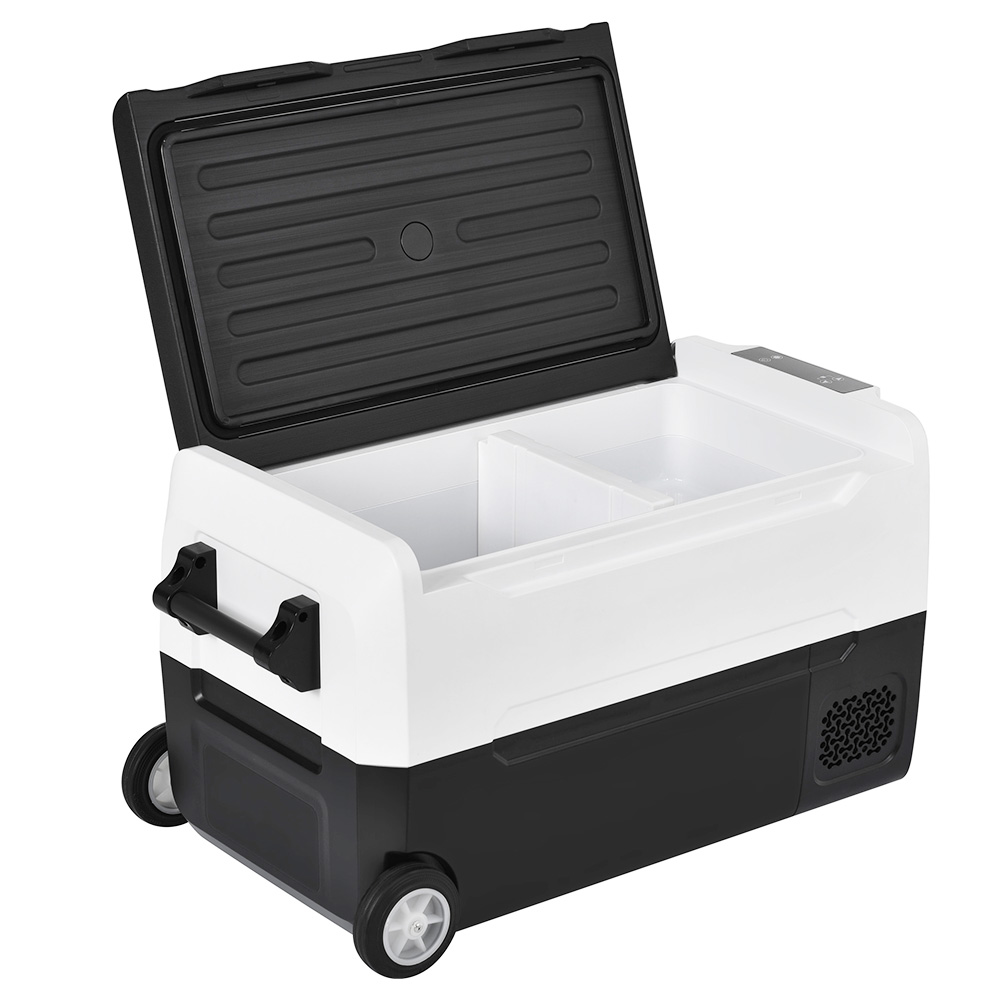 Portable Compressor Cool Box Car Fridge 31.5L Large Capacity Double Zone APP Control 12/24V DC 100-240V AC for Outdoors Vehicles Camping Merax Portable Compressor Cool Box Car Fridge 31.5L Large Capacity Double Zone APP Control 12/24V DC 100-240V AC For Outdoors Vehicles Camping -Room Portable Compressor Cool Box 31 5L Double Zone APP Control 501622 6