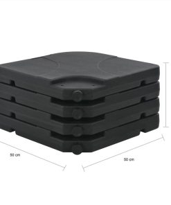 Portable Parasol Base Sand / Water Filled 60 L -Room Portable Parasol Base Sand Water Filled 60 L 451154 5