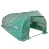 Portable Polytunnel Greenhouse Steel Frame Walk-in 18 M² -Room Portable Polytunnel Greenhouse Steel Frame Walk in 18 m 447954 0
