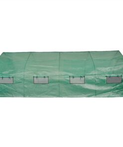 Portable Polytunnel Greenhouse Steel Frame Walk-in 18 M² 6 Portable Polytunnel Greenhouse Steel Frame Walk-in 18 M² -Room Portable Polytunnel Greenhouse Steel Frame Walk in 18 m 447954 4