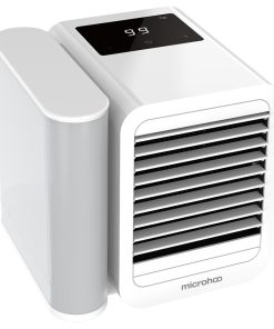 Portable Summer Air Conditioning Fan From Xiaomi Youpin Refrigeration Humidification Purification Three-in-one Adjustable Wind Speed Angle 1000ml Removable Water Tank USB Type-C Interface - White