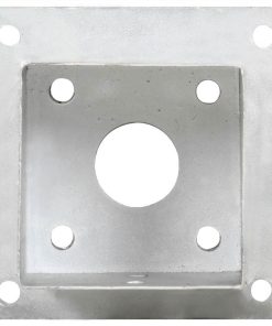 Post Anchors 4 Pcs Galvanised Metal 101 Mm -Room Post Anchors 4 pcs Galvanised Metal 101 mm 497057 1