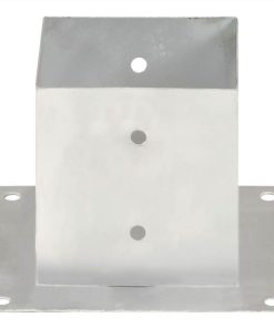 Post Anchors 4 Pcs Galvanised Metal 141 Mm -Room Post Anchors 4 pcs Galvanised Metal 141 mm 454685 3