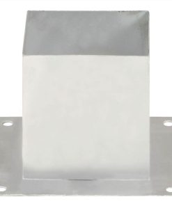 Post Anchors 4 Pcs Galvanised Metal 141 Mm -Room Post Anchors 4 pcs Galvanised Metal 141 mm 454685 4