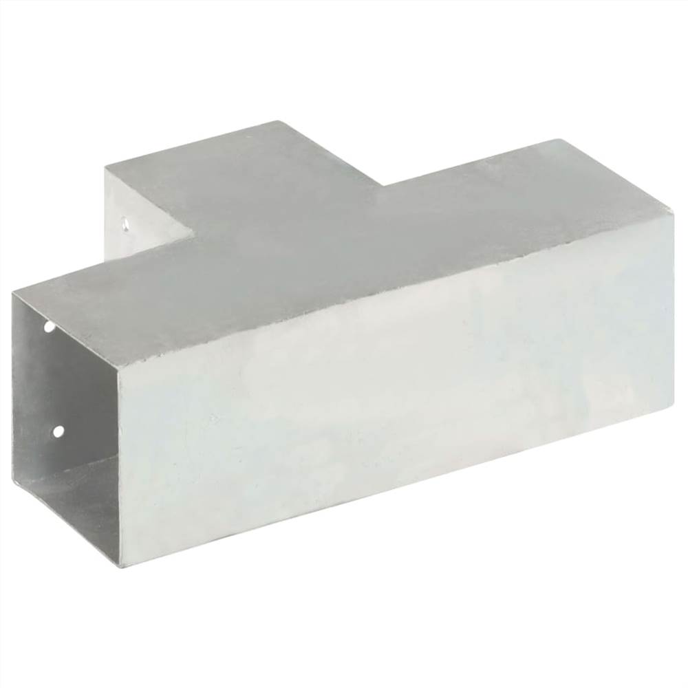 Post Connector T Shape Galvanised Metal 101x101 mm Post Connector T Shape Galvanised Metal 101x101 Mm -Room Post Connector T Shape Galvanised Metal 101x101 mm 497062 3
