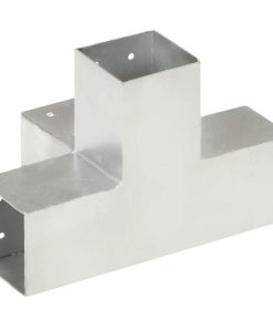 Post Connector X Shape Galvanised Metal 81x81 Mm 6 Post Connector X Shape Galvanised Metal 81x81 Mm -Room Post Connector X Shape Galvanised Metal 81x81 mm 440311 4