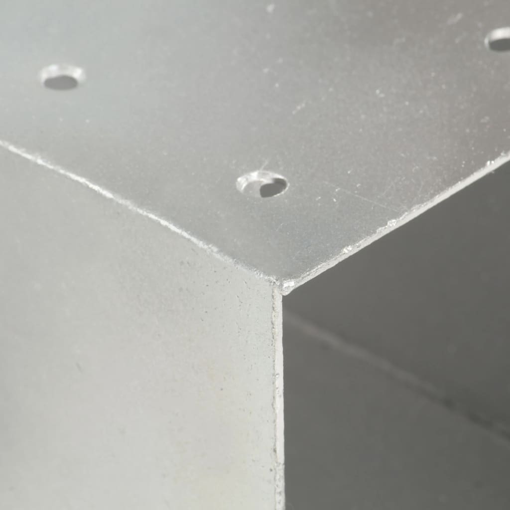 Post Connector X Shape Galvanised Metal 91x91 mm Post Connector X Shape Galvanised Metal 91x91 Mm -Room Post Connector X Shape Galvanised Metal 91x91 mm 432844 1