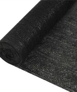 Privacy Net Black 3.6x50 M HDPE 195 G/m²