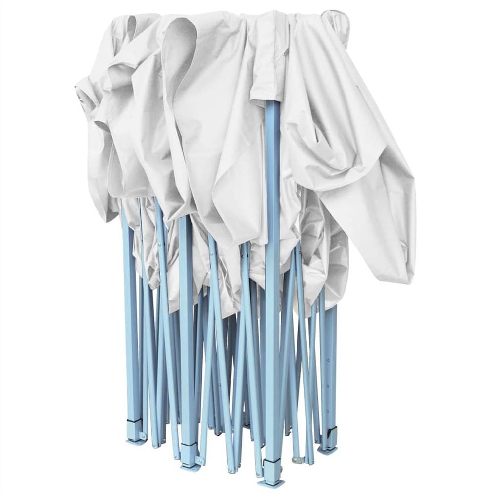 Professional Folding Party Tent 3x6 m Steel White Professional Folding Party Tent 3x6 M Steel White -Room Professional Folding Party Tent 3x6 m Steel White 498280 4