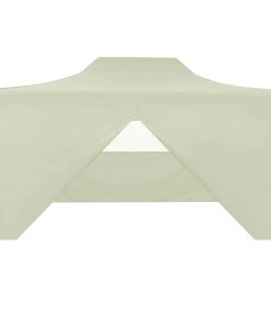 Professional Folding Party Tent With 4 Sidewalls 3x4 M Steel Cream -Room Professional Folding Party Tent with 4 Sidewalls 3x4 m Steel Cream 495370 2