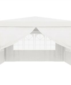 Professional Party Tent With Side Walls 4x4 M White 90 G/m -Room Professional Party Tent with Side Walls 4x4 m White 90 g m 488284 4