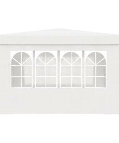 Professional Party Tent With Side Walls 4x4 M White 90 G/m -Room Professional Party Tent with Side Walls 4x4 m White 90 g m 488284 5