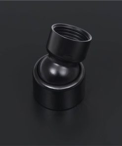 Rain Shower Head Stainless Steel 20x20 Cm Square Black -Room Rain Shower Head Stainless Steel 20x20 cm Square Black 508271 5