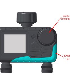 RainPoint ITV205 Digital Sprinkler Timer With 2 Zones, Waterproof Programmable Hose Timer, Rain Delay/Manual/Auto Mode -Room RainPoint ITV205 Digital Sprinkler Timer with 2 Zones 509039 2