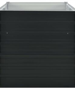 Raised Garden Bed Anthracite 160x80x77 Cm Galvanised Steel -Room Raised Garden Bed Anthracite 160x80x77 cm Galvanised Steel 446070 4