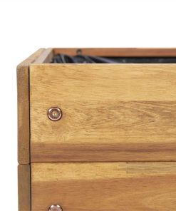 Raised Garden Planter 50x40x45 Cm Solid Acacia Wood 7 Raised Garden Planter 50x40x45 Cm Solid Acacia Wood -Room Raised Garden Planter 50x40x45 cm Solid Acacia Wood 448779 5