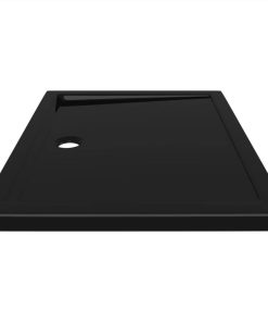 Rectangular ABS Shower Base Tray Black 70x90 Cm -Room Rectangular ABS Shower Base Tray Black 70x90 cm 472622 3