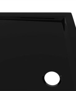 Rectangular ABS Shower Base Tray Black 70x90 Cm -Room Rectangular ABS Shower Base Tray Black 70x90 cm 472622 5