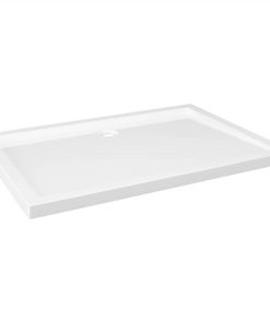 Rectangular ABS Shower Base Tray White 70x100 Cm -Room Rectangular ABS Shower Base Tray White 70x100 cm 472623 1