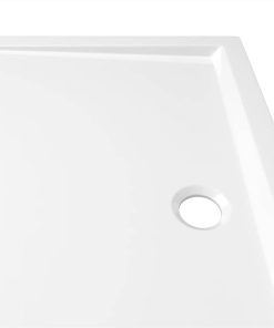 Rectangular ABS Shower Base Tray White 70x100 Cm -Room Rectangular ABS Shower Base Tray White 70x100 cm 472623 5