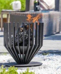 RedFire Fire Basket Irving Medium Black