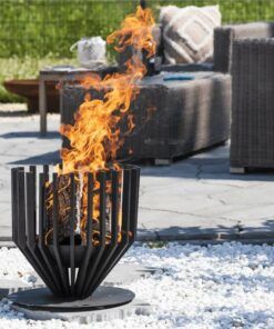 RedFire Fire Basket Irving Medium Black -Room RedFire Fire Basket Irving Medium Black 500728 2
