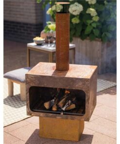 RedFire Fireplace Jersey XL Steel Rust 81077 -Room RedFire Fireplace Jersey XL Steel Rust 81077 490124 3