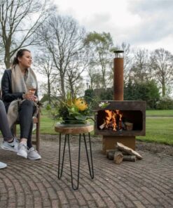 RedFire Fireplace Jersey XL Steel Rust 81077 -Room RedFire Fireplace Jersey XL Steel Rust 81077 490124 5