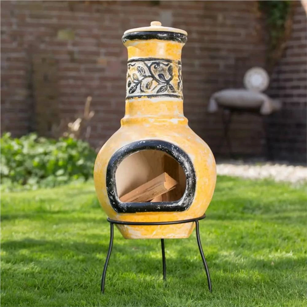 RedFire Fireplace Soledad Clay Yellow/Black 86035 - Image 2