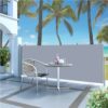 Retractable Side Awning 120 X 300 Cm Grey 2 Retractable Side Awning 120 X 300 Cm Grey -Room Retractable Side Awning 120 x 300 cm Grey 442697 0